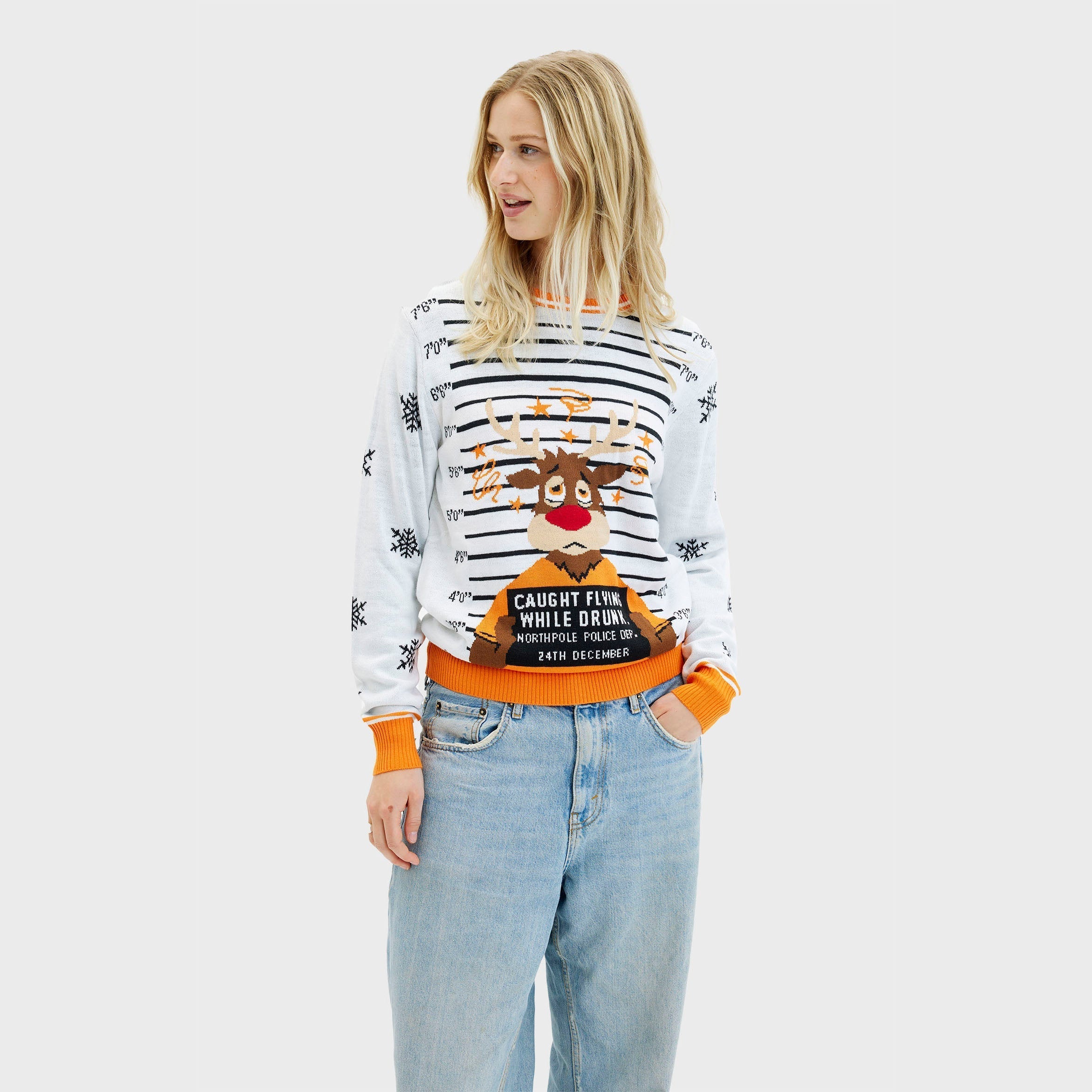 Criminal Rudolph Christmas Sweater β Women